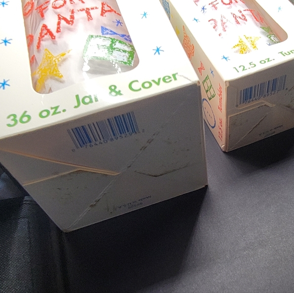 Vintage Anchor Hocking Cookies and Milk for Santa Jar w/ Lid and Tumbler - Picture 2 of 10